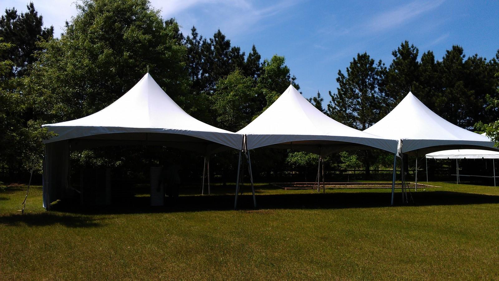 20 x 60 High Peak Frame Tent Rental | fun4alldfw.com Dallas, TX