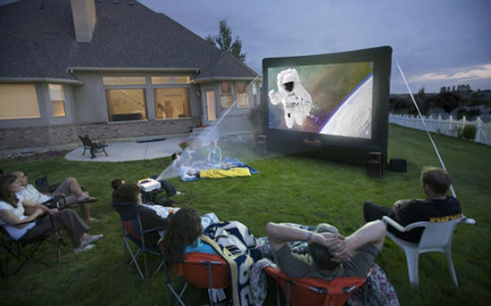 outdoor screens for movies rental