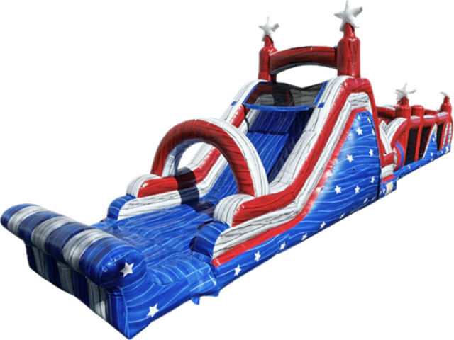 73' Stars and Stripes Obstacle Course