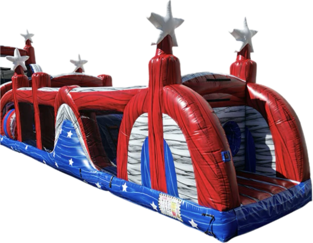 43' Stars and Stripes Obstacle Course