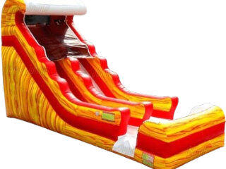 Lava Waves Waterslide 18' - Wet