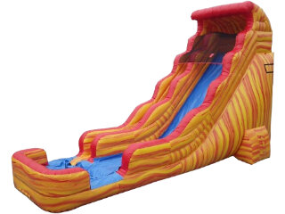 Volcano Waterslide 22' - Wet