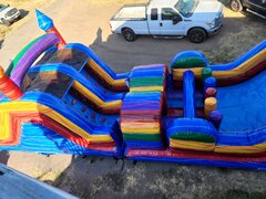 55 foot Obstacle with Pool
