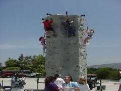 25 Ft 4 station Rock Wall