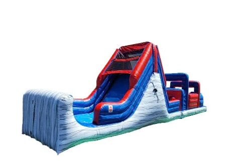 52ft Blue Rush Obstacle Course (WET)