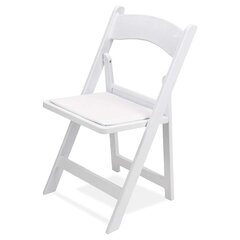 White Resin Chair