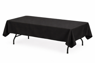 Black Table Linen 60