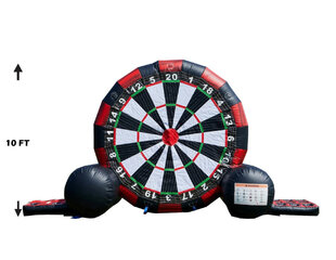 Inflatable Soccer Dart Game