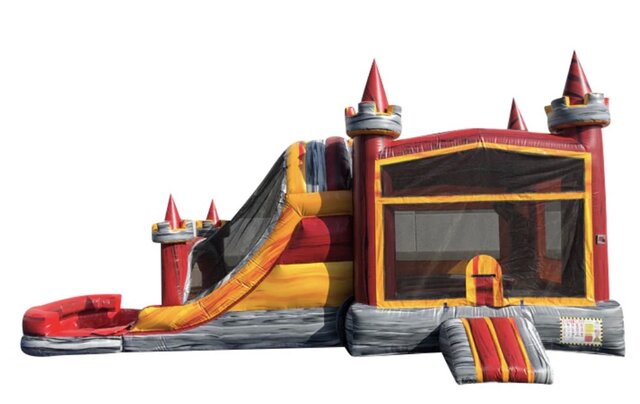 Large Lava Dual Lane Bounce/Slide