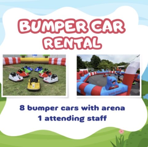 5 Hour Bumper Car Rental