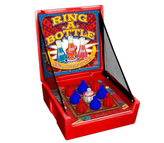 Ring A Bottle carnival game 