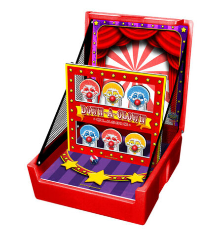 Down-A-clown carnival game 