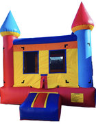 Multi Color Bounce HouseL 13ft x W 13ft x H 15ft 