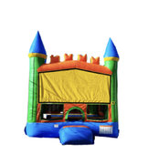 13ft x 13ft Blue/Green Bounce House 
