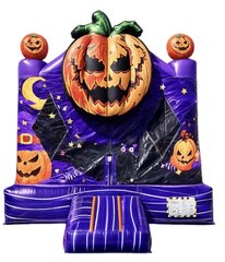 Premium Jack-O-Lantern Bounce HouseL 13ft x W 13ft x H 16ft