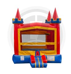 Castle Bounce HouseL 13ft x W 13ft x H 15ft Basketball hoop Inside 🏀 