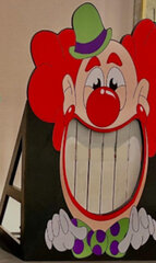  Big Clown Tooth Carnival Game