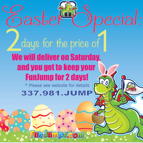 Easter Special: Two days for 1 Easter Special: Two days for 1
