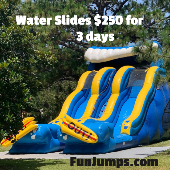 Waterslides $250 Waterslides $250