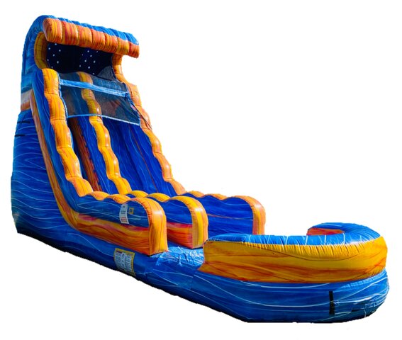 18ft Fire & Ice Waterslide 