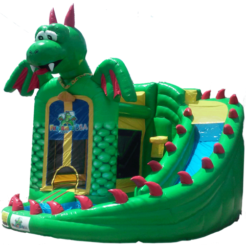 Big Scary Dragon Bounce House