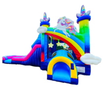 Unicorn Dual Lane Wet or Dry Slide Combo