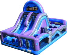 Mega Extreme Obstacle Dual Slide