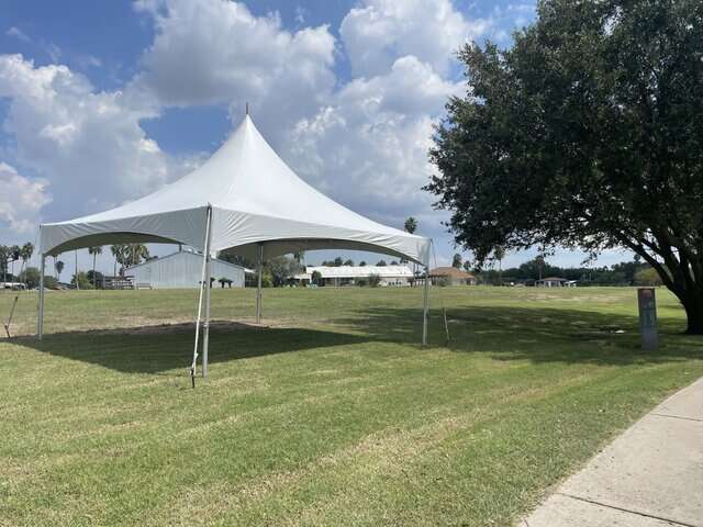 tent rental in mission texas