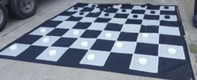 Jumbo Checkers Game 