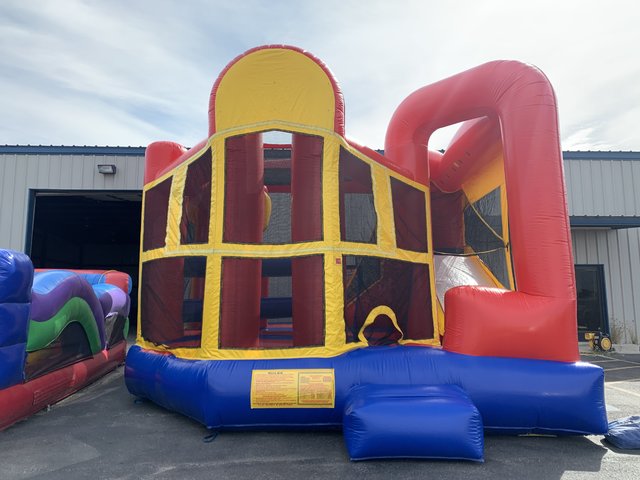Bounce House 5 in 1 Combo with Slide