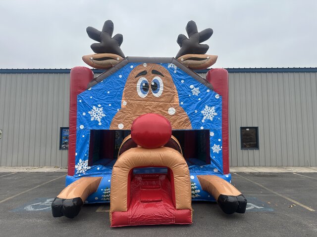 Reindeer Bounce House 