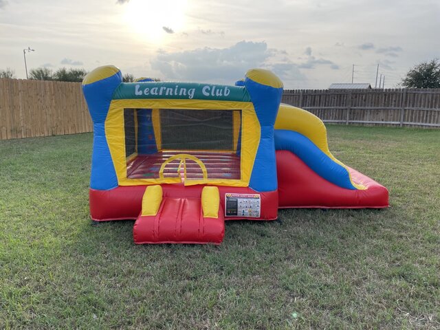 Toddler Bounce House with Mini Slide 
