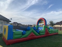 37ft Long Adrenaline Mini Obstacle Course 