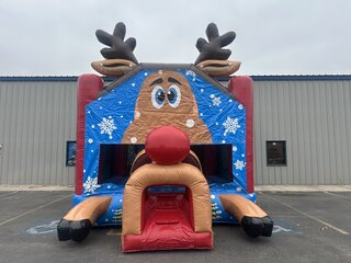 Reindeer Bounce House 