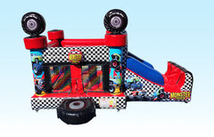Monster Truck Toddler With Mini Slide