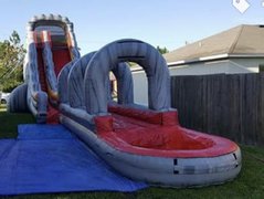 60ft Water Slide with Slip & Slide