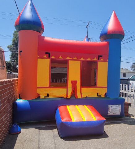 13x13 multicolor bounce house 