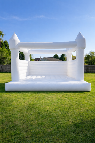 White Open Floor Bouncer (Open roof)