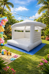 White Open Floor Bouncer