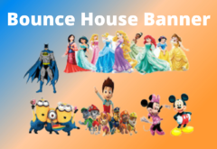 Banner for generic bounce house