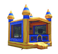 <b><font color=blue><b>The Minion</font><br><small>(13x13 Bounce House)<br> <font color=purple>12 yrs and under</font></b></small>
