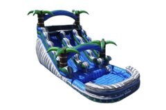 <b><font color=blue><b>Paradice Island</font><br><small>(16ft Slide with XL Pool)<br> <font color=purple>5 yrs & up to adults</font></b></small>