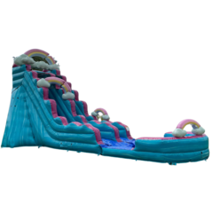 <b><font color=blue><b>Perfectly Imperfect</font><br><small>(20ft Water Slide with Pool)<br> <font color=purple>5 yrs & up to adults</font></b></small>