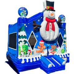 Snowman Bounce House