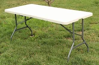 6ft Rectangular Plastic tables