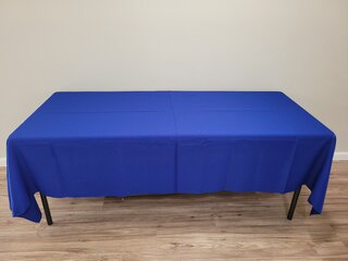 Royal Blue table cloths