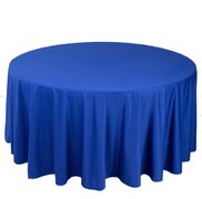 Royal Blue Table Cloth for 60" Round Table