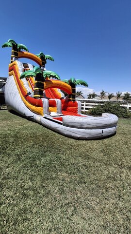 18 foot Tropical Water Slide