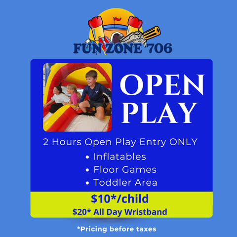 Open Play Tickets