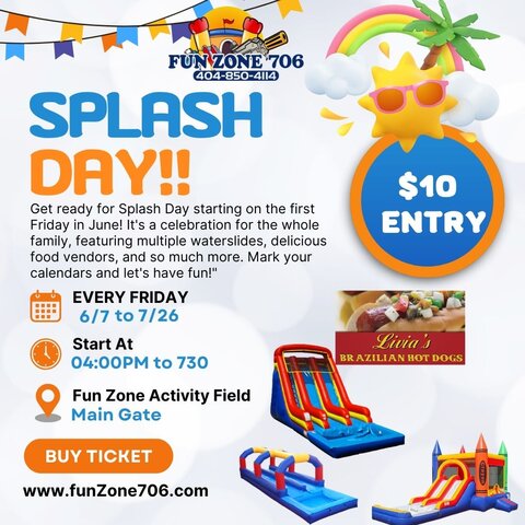 Splash Day Ticket